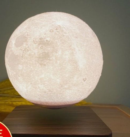 Magnetic Levitation 3D Moon Table Lamp