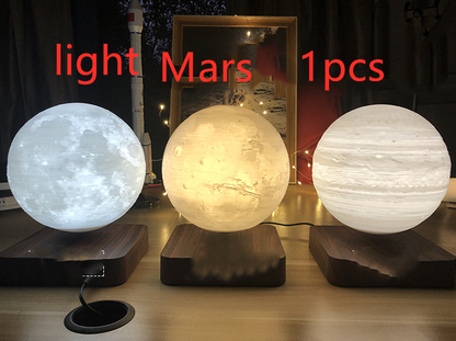 Magnetic Levitation 3D Moon Table Lamp